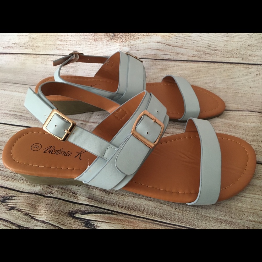 Blue Sandals